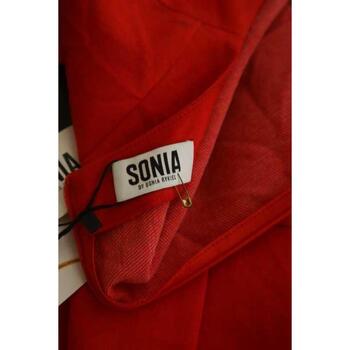 Sonia Rykiel Robe en coton Rouge