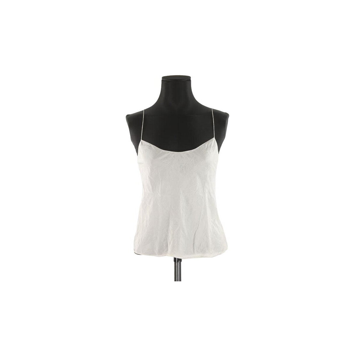Vêtements Femme Débardeurs / T-shirts sans manche Ralph Lauren T-shirt en soie Blanc