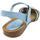 Chaussures Femme Sandales et Nu-pieds Interbios SANDALE  4479 CUIR BLEU CIELO Bleu