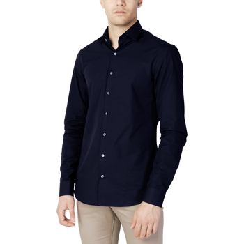 Vêtements Homme Chemises manches longues Calvin Klein Jeans K10K103025 Bleu