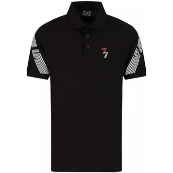 Vêtements Homme T-shirts & Polos Ea7 Emporio Armani Polo EA7 3RPF51 PJ3BZ Uomo Noir