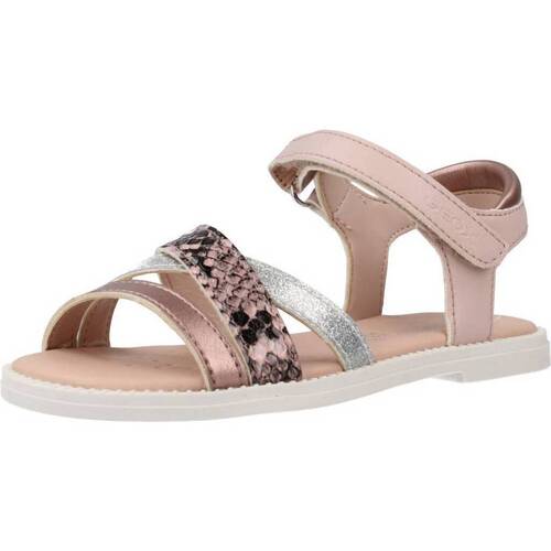 Chaussures Fille Sandales et Nu-pieds Geox J SANDAL KARLY GIRL Multicolore