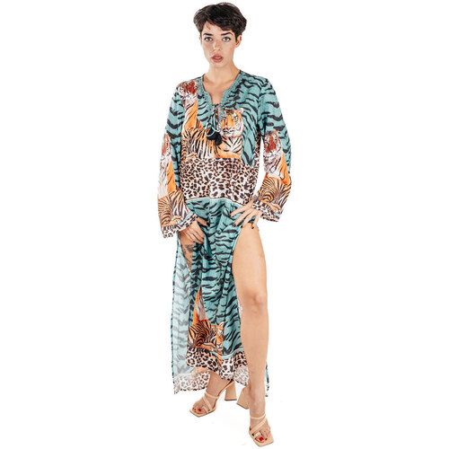 Vêtements Femme Robes longues Isla Bonita By Sigris Jack & Jones Vert