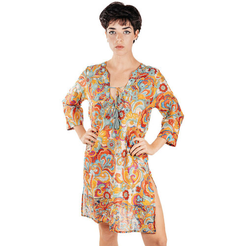 Vêtements Femme Paréos Isla Bonita By Sigris Tunique Multicolore