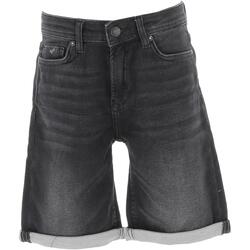 Vêtements Garçon Shorts Los / Bermudas Kaporal Decox short jeans old black jr Noir