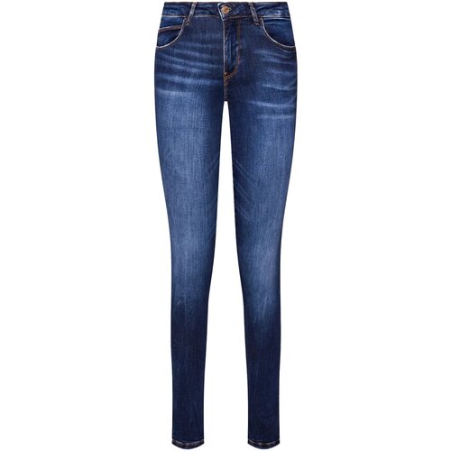 Vêtements Femme Jeans compressive slim Guess W2YAJ2 D4Q03 Bleu
