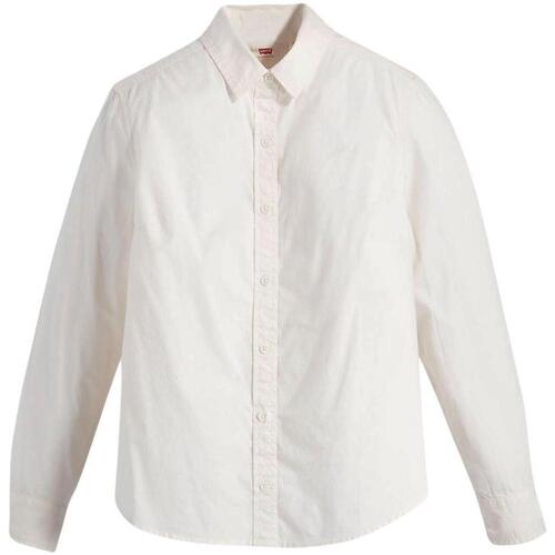 Vêtements Femme Everrick T-shirt In White Cotton Levi's  Blanc
