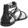 Chaussures Fille Sandales et Nu-pieds Café Noir C-2090 Noir