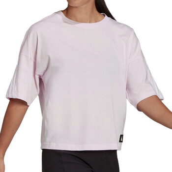 Vêtements Femme T-shirts manches courtes rack adidas Originals HE0311 Violet