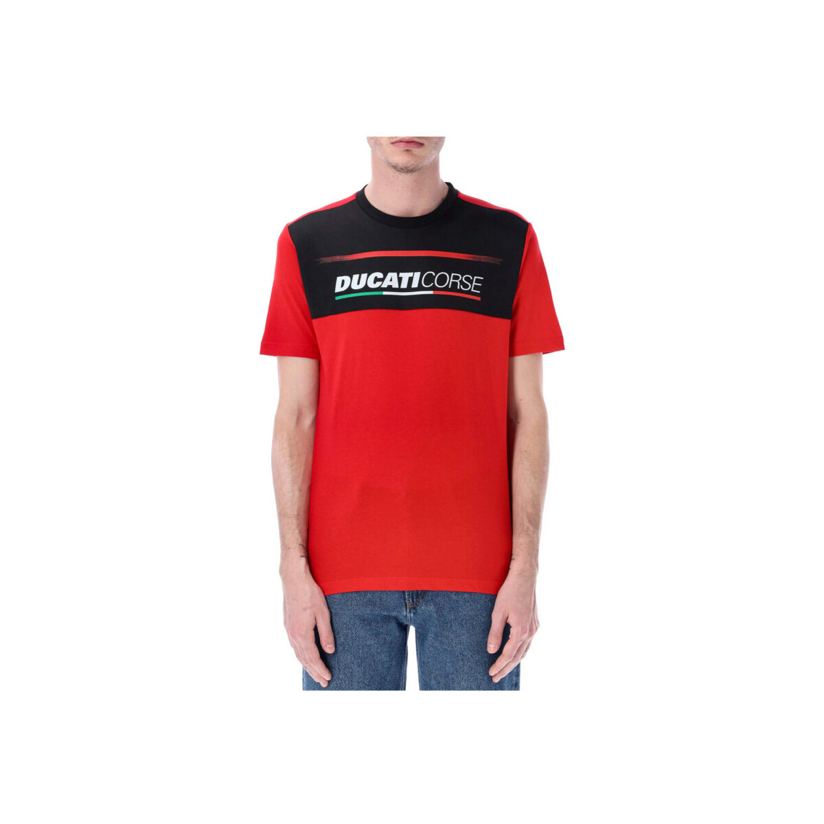 Vêtements Homme T-shirts manches courtes Ducati CORSE - T-shirt - rouge Rouge