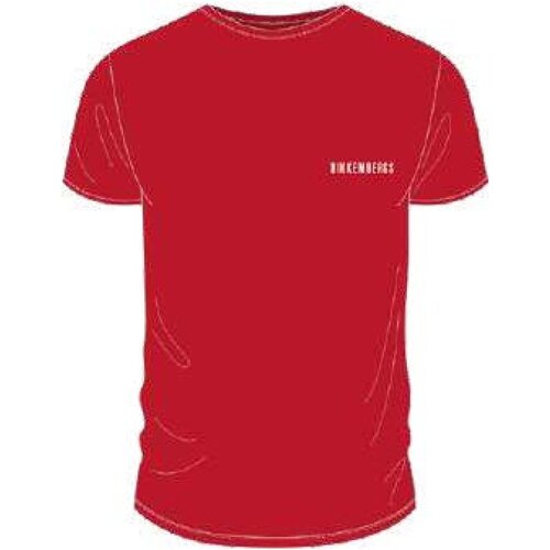 Vêtements Homme T-shirts manches courtes Bikkembergs BKK2MTS01 Rouge