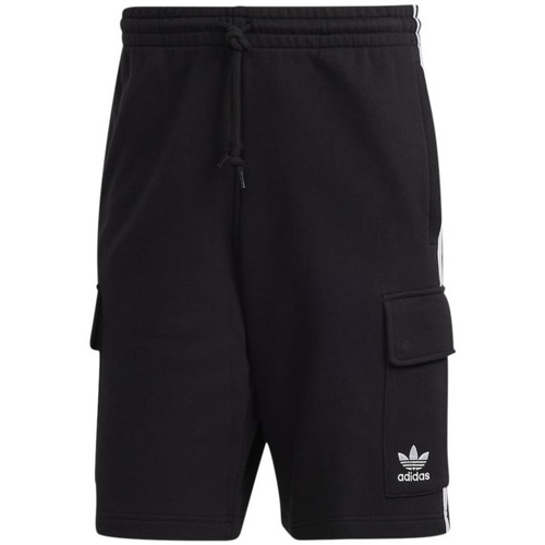 Vêtements Homme Shorts / Bermudas adidas Originals 3-Stripes Cargo Short / Noir Noir