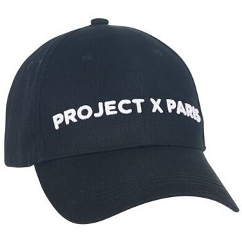 casquette project x paris  casquette avec broderie - noir - unique 