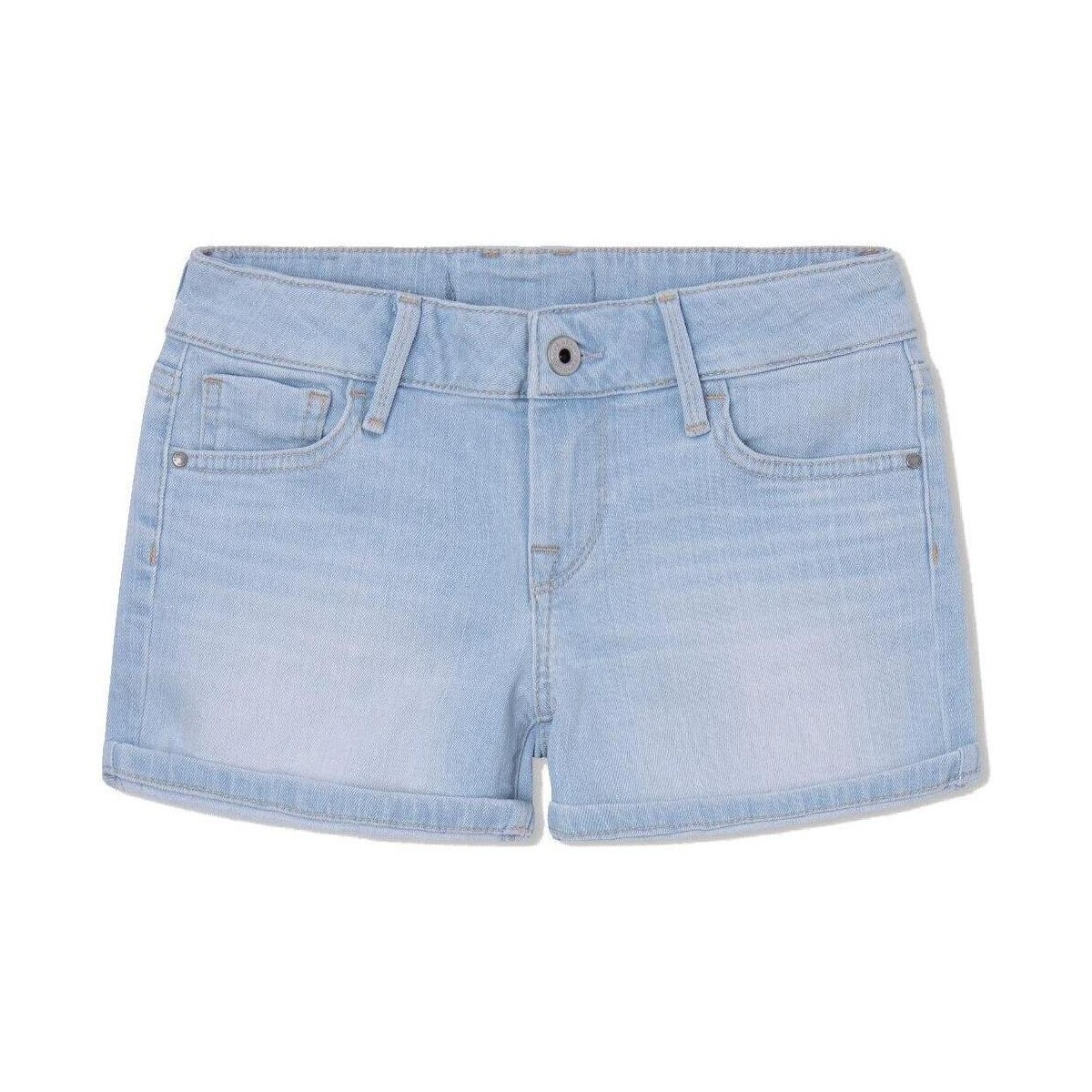 Vêtements Fille Shorts / Bermudas Pepe jeans Wzbudnicy Bleu