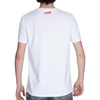 Harrington T-shirt Scoot blanc 