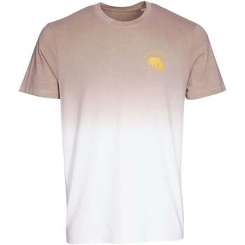 Vêtements Homme T-shirts manches courtes Harrington T-shirt Tie-Dye sable en coton bio 