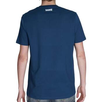 Harrington T-shirt bleu 