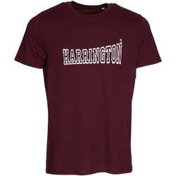 Vêtements Homme T-shirts manches courtes Harrington T-shirt bordeaux HARRINGTON en coton bio 