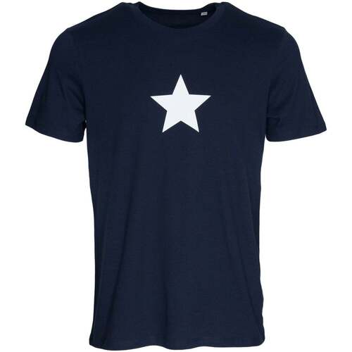 Vêtements Homme T-shirts manches courtes Harrington T-shirt devant bleu marine 