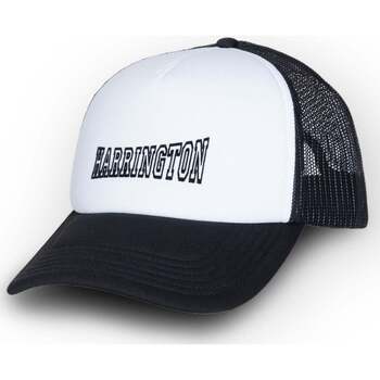 casquette harrington  casquette trucker blanc / noir - logo harrington 