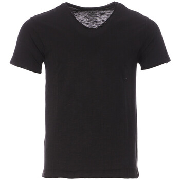 Vêtements Homme T-shirts manches courtes American People AS23-102-50 Noir