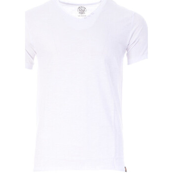 Vêtements Homme T-shirts manches courtes American People AS23-102-50 Blanc