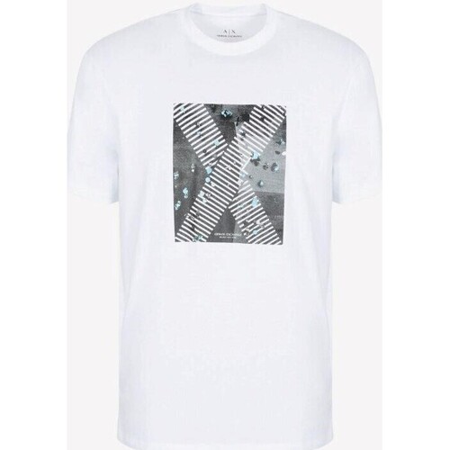 Vêtements Homme T-shirts manches courtes EAX 6RZTLB ZJBYZ Blanc