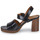 Shoes Women Sandals JB Martin DYNAS Varnish / Black