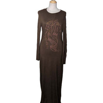 Vêtements Femme Robes longues Kenzo robe longue  38 - T2 - M Marron Marron