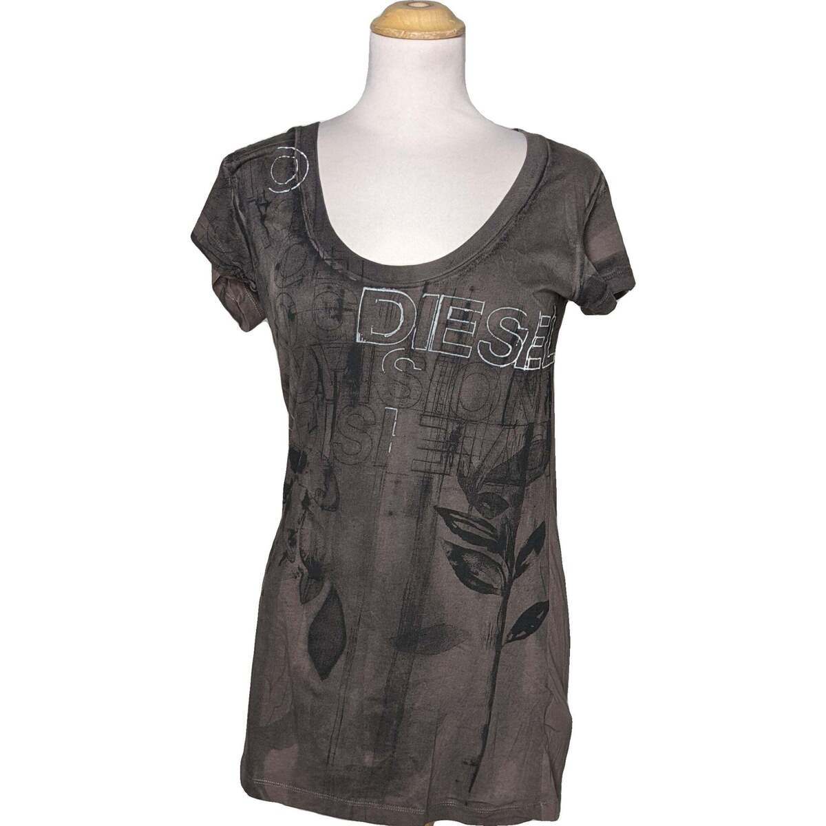 Vêtements Femme T-shirts satin & Polos Diesel 36 - T1 - S Marron