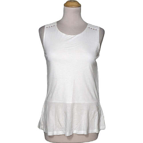 Vêtements Femme Parures de lit Caroll débardeur  36 - T1 - S Blanc Blanc
