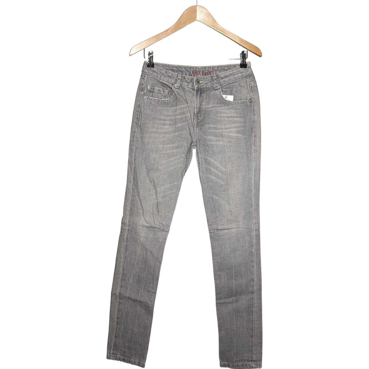 Vêtements Femme Jeans Paul & Joe jean droit femme  36 - T1 - S Gris Gris