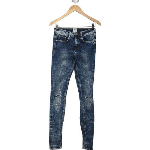 Vêtements Femme Jeans River Asos jean droit femme  36 - T1 - S Bleu Bleu