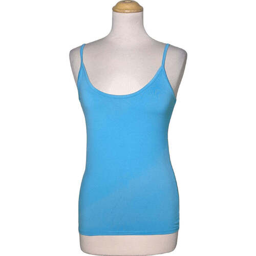 Caroll débardeur 36 - T1 - S Bleu Bleu - Vêtements Débardeurs / T-shirts  sans manche Femme 12,00 €