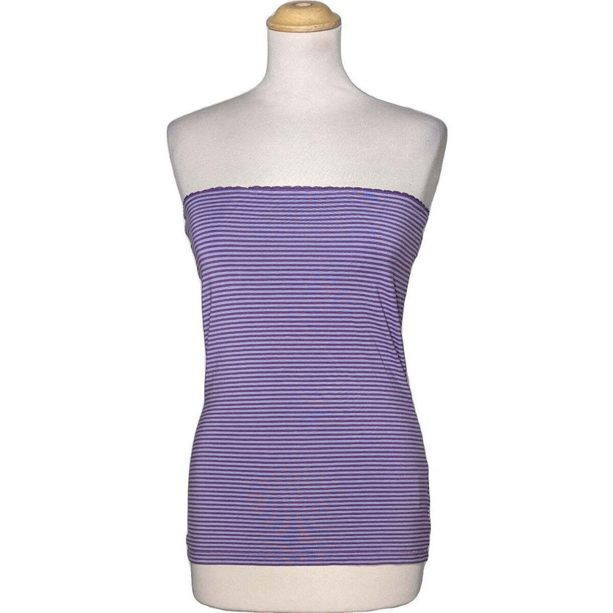 Vêtements Femme Débardeurs / T-shirts top sans manche Cop Copine débardeur  38 - T2 - M Violet Violet