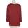 Vêtements Femme T-shirts & Polos Caroll top manches longues  36 - T1 - S Rouge Rouge