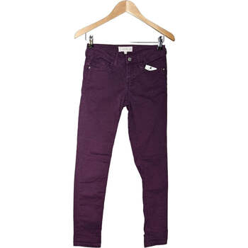Vêtements Femme Jeans Long Mango jean droit femme  34 - T0 - XS Violet Violet