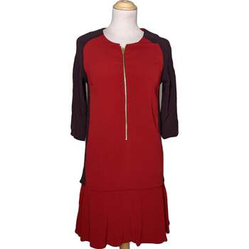 Vêtements Femme Robes courtes The Kooples Robe Courte  34 - T0 - Xs Rouge