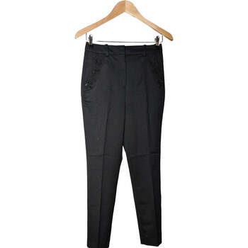 Vêtements Femme Pantalons The Kooples pantalon droit femme  32 Noir Noir