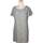 Vêtements Femme Longueur en cm robe courte  38 - T2 - M Gris Gris