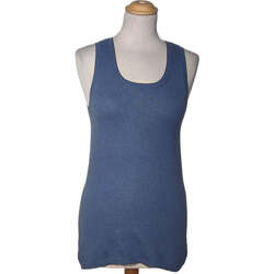 Vêtements Femme Débardeurs / T-shirts sans manche Eric Bompard débardeur  38 - T2 - M Bleu Bleu