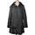 Vêtements Femme Manteaux Dorotennis manteau femme  40 - T3 - L Noir Noir
