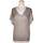 Vêtements Femme T-shirts & Polos Eric Bompard 40 - T3 - L Marron