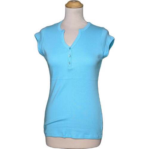 Vêtements Femme T-shirts & Polos Phildar top manches courtes  36 - T1 - S Bleu Bleu