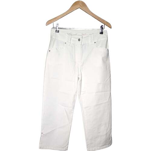 Armand Thiery Pantalon Slim Femme 38 - T2 - M Blanc - Vêtements Pantalons  Femme 8,00 €