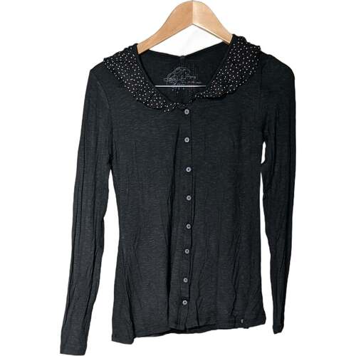 Vêtements Femme Chemises / Chemisiers Terre De Marins chemise  38 - T2 - M Noir Noir
