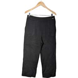 Vêtements Femme Pantalons Devernois Pantalon Droit Femme  40 - T3 - L Noir