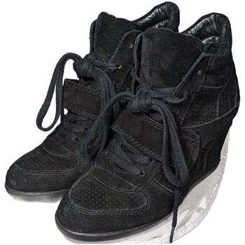 Chaussures Femme Bottes Ash paire de bottes  37 Noir Noir