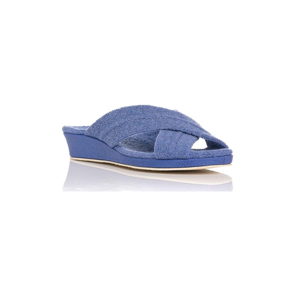 Chaussures Femme Chaussons Garzon 850.110 Bleu