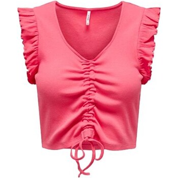 Vêtements Femme T-shirts & Polos Only TOP ROSA MUJER  15257542 Rose